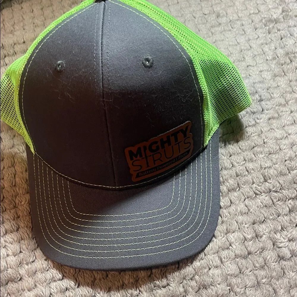 Mighty struts Black and Green Cap